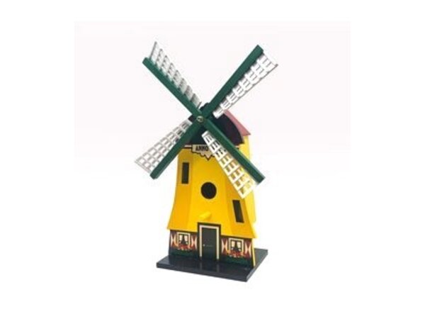 Vogelhuisje in de vorm van een molen