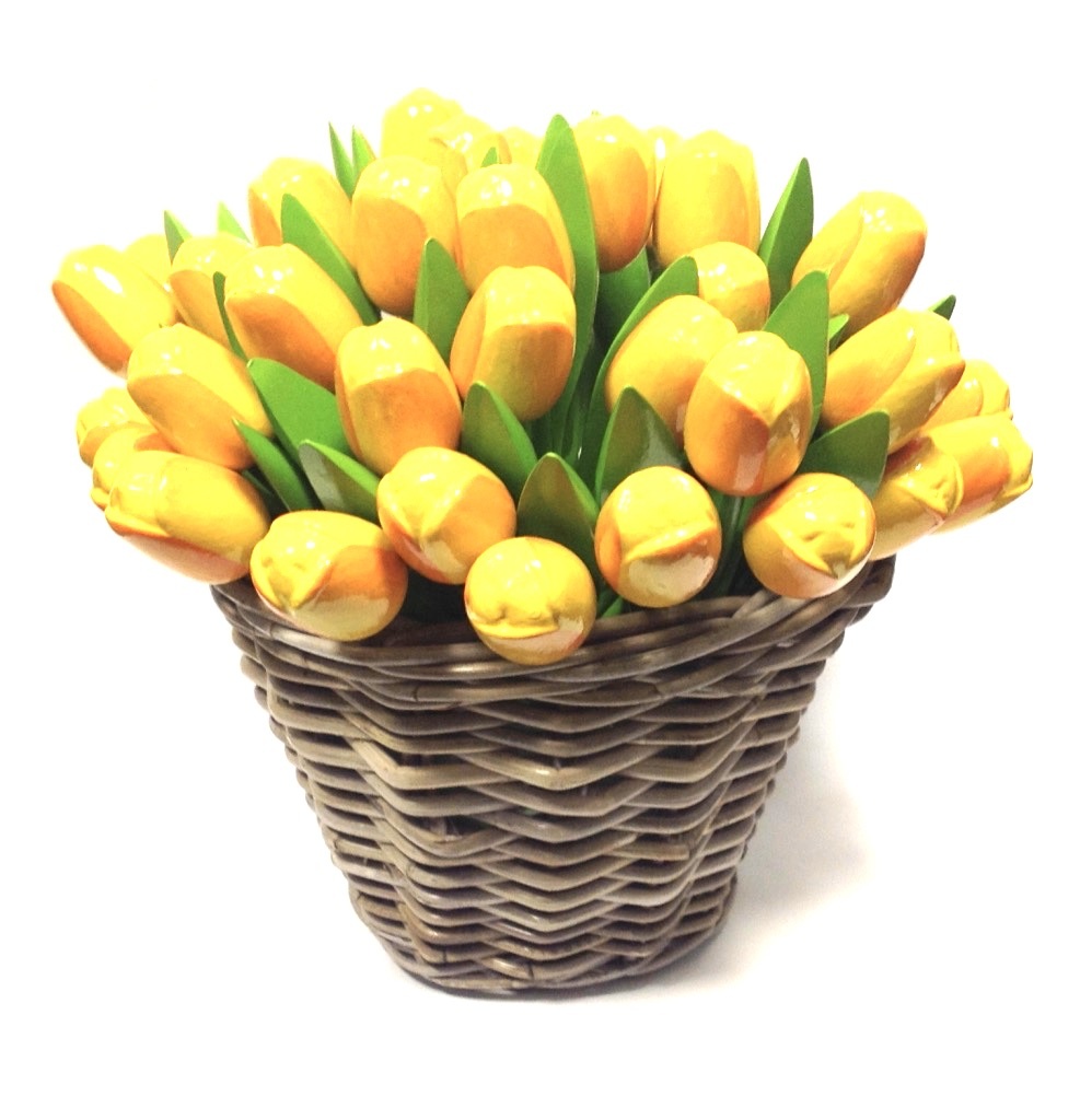 Houten tulpen