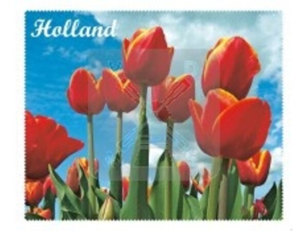 Brillenputztuch Tulpen