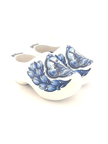 souvenirs klompjes delftsblauw 14cm