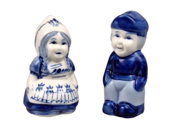 Peper en zout set boer / boerin