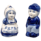  Pepper and salt set farmer / farmer's wife