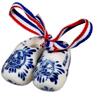 souvenirs klompjes Delfts blauw 5.5cm