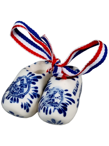 souvenirs klompjes Delfts blauw 5.5cm