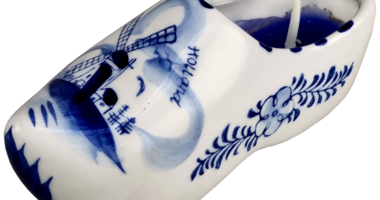 Delftsblauwe klompjes