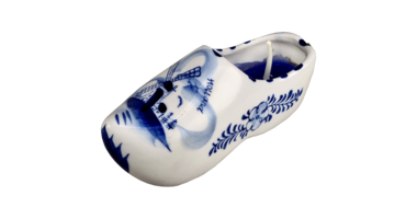 Delftsblauwe klompjes