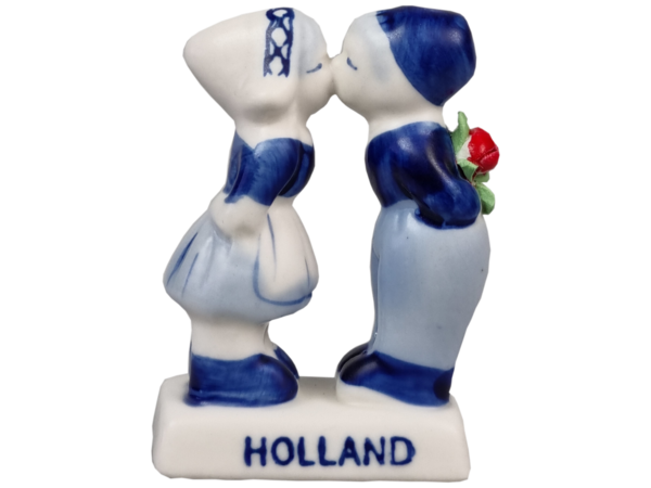 Kuspaar met tulp Kuspaar met tulp