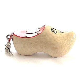 Transparent money box clog with photo