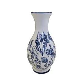 Vaas delft blauwe tulp