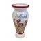  Vase mit roten Blumen