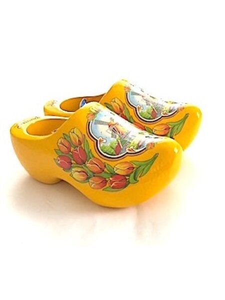 Gelbe Souvenir-Clogs 14 cm