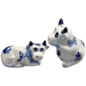 Salt and pepper set of cows