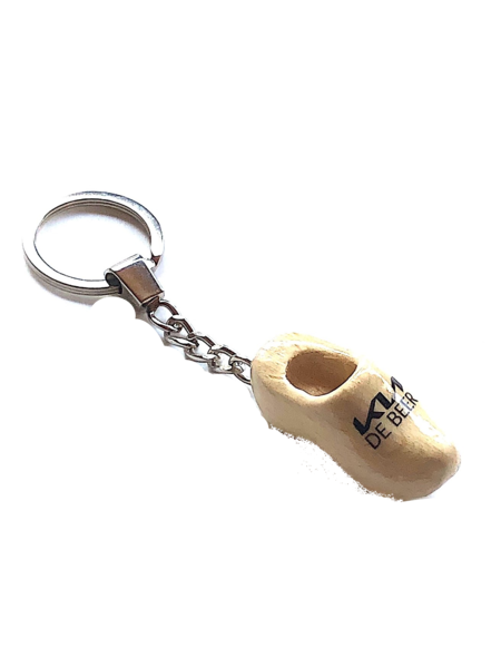 sleutelhanger klompje met LOGO