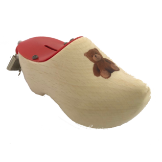 Geboorte klompje als spaarpot