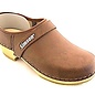 Brown clogs