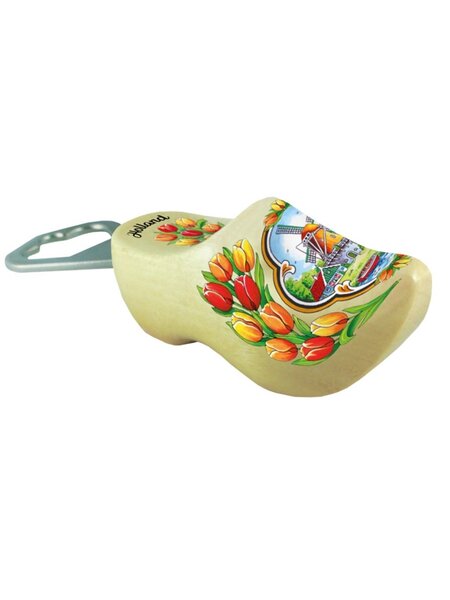 Gelakte flessenopener klompje