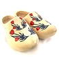 Holländische Holzschuhe mit Tulpen