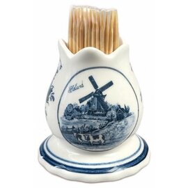 Zahnstocherhalter Delfter blaue Tulpe