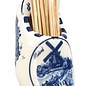 Zahnstocherhalter / Cocktailspießhalter Delfter blauer Clog