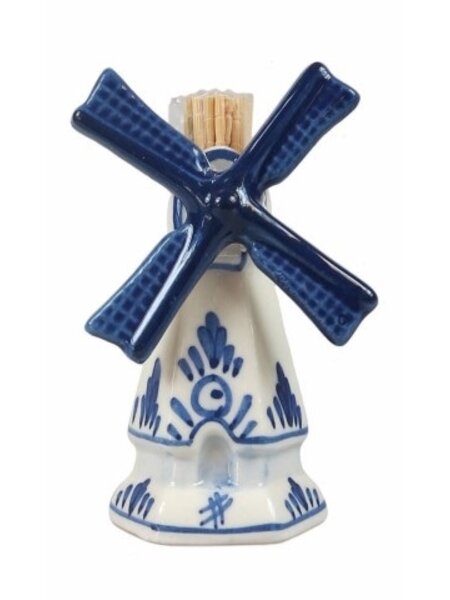 cocktail stick holder holder Delft blue mill