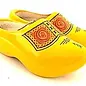 Yellow farmer wooden shoes