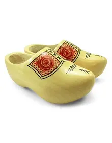Dutch Transparent Farmer's wooden shoes – Authentic Souvenirs with a Unique Design
