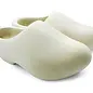 Sanded wooden shoes