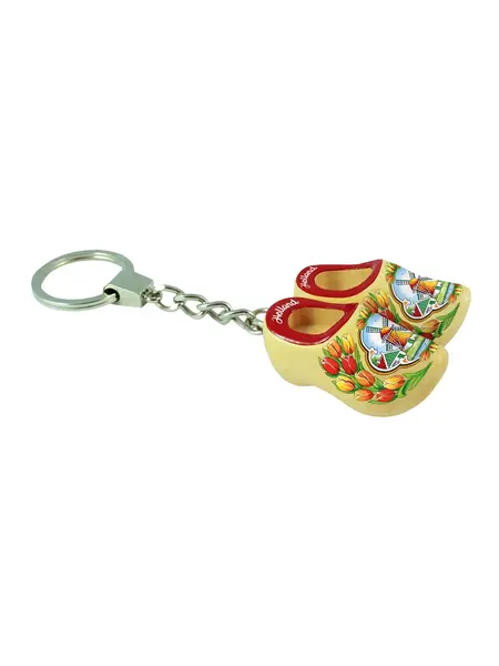 Schlüsselring Clog lackiert