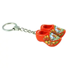 Clogs keychain orange