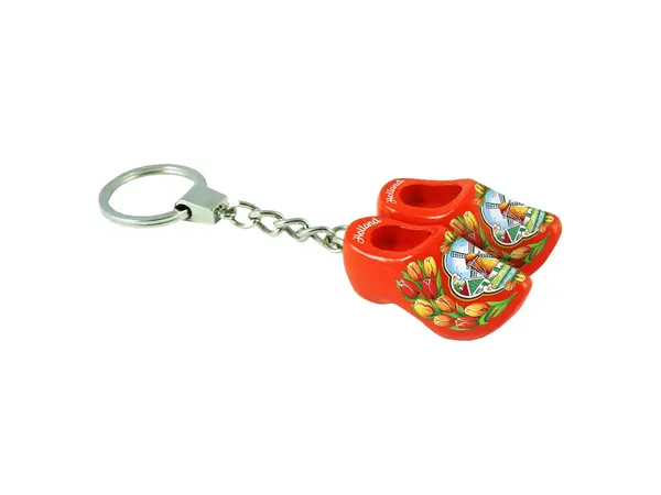 Klompjes sleutelhanger oranje Klompjes sleutelhanger oranje