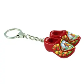 Red clog keychain