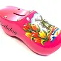 Moneybox clogs with text