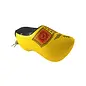 Moneybox clogs with text