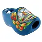 Blau Krawatte Clog 8cm