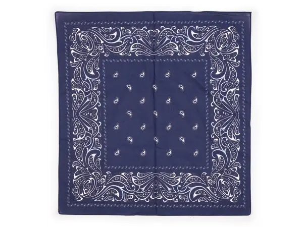 Boerenzakdoek donkerblauw groot