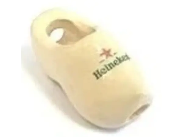 Tie clog with logo 6cm