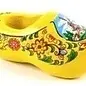 gelber Clog mit Krawatte