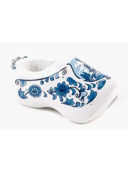 dasklompjes 7 cm met delftsblauwe molen