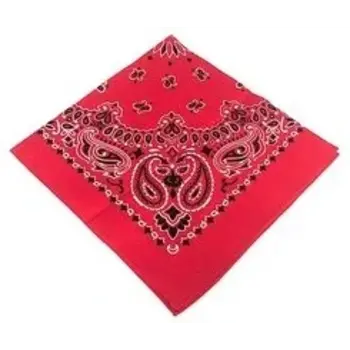 Farmers handkerchief in the color red