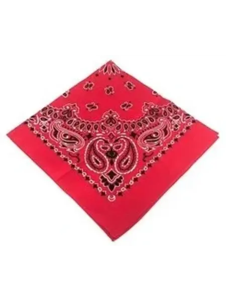 Farmers handkerchief in the color red