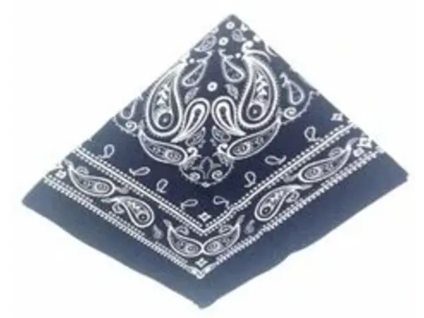 Boerenzakdoek donkerblauw klein