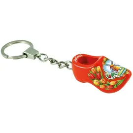 Orange clog key ring