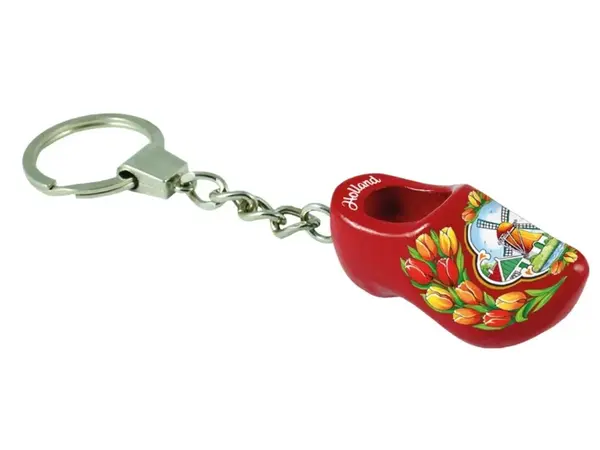 Nijhuis klompenfabriek Red Clog Keychain