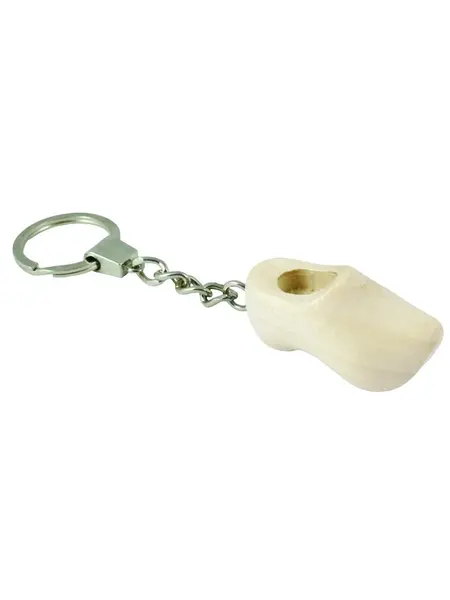 Clog Keyring Sanded