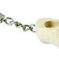 sanded keychain with a 4 cm clog