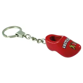 Keychain clog red Amsterdam