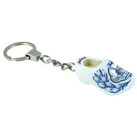 keychain clog Delft blue