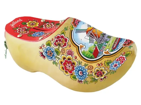 Nijhuis klompenfabriek Transparenter Sparschwein-Clog