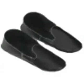 Leather clog sock