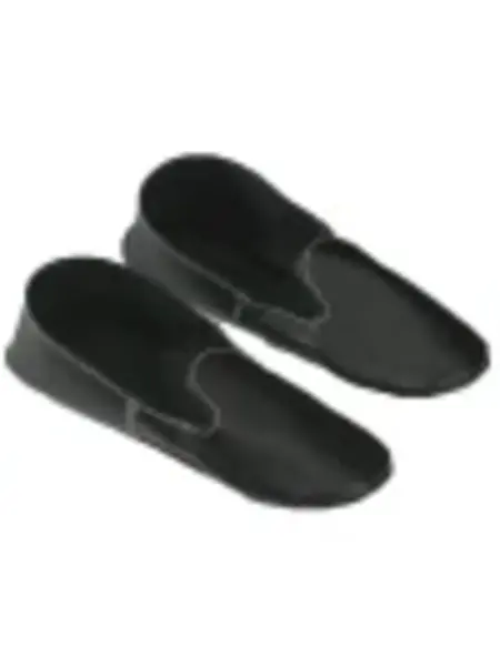 Leather clog sock